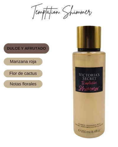  VICTORIA SECRET BODY SPLASH SHIMMER TEMPTATION 250ML