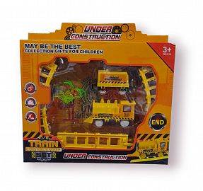 TREN CON RIEL A PILAS EN CAJA