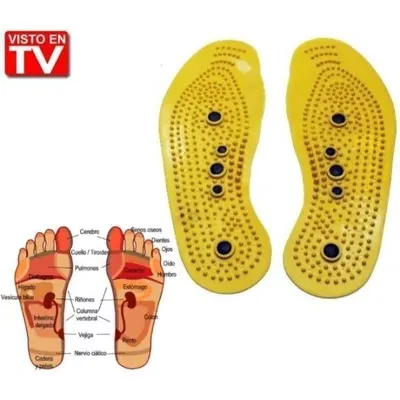 Magna Power Plantillas Con Imanes Masaje Terapéutico De Pies