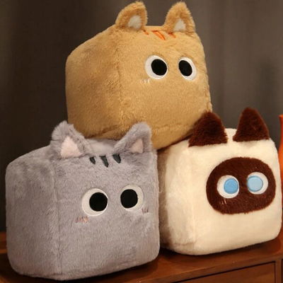 Peluche gato Cubo 18cm