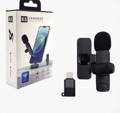 Micrófono Corbatero tipo c k8