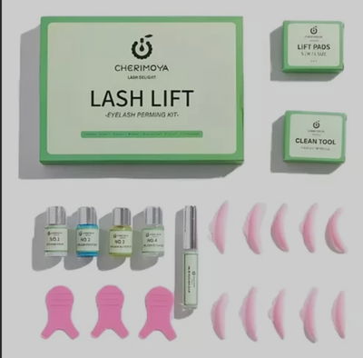 Kit Permanente De Pestañas Completo Cherimoya