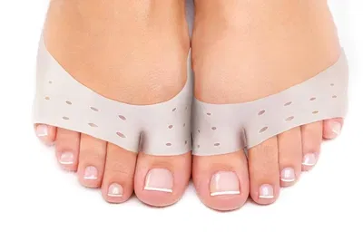 Puntera De Silicona Almohadilla Acolchada Metatarso Juanete