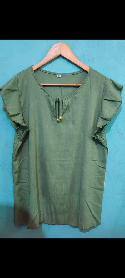 Remera Lino elastizado talle especial dama