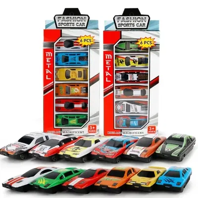 SET X 6 Piezas JUGUETE DE AUTITOS