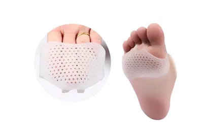 Protector Metatarso Almohadilla Plantar Gel Silicona Por Par