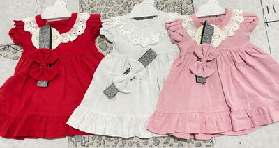 Vestido de beba 3 piezas