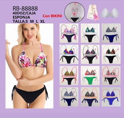 Docena Bikini con colaless importada 