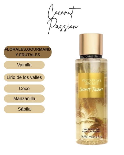  VICTORIA SECRET BODY SPLASH COCONUT PASSION 250ML