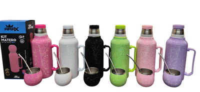 KIT MATERO SPACE 1300ML C/ STRASS