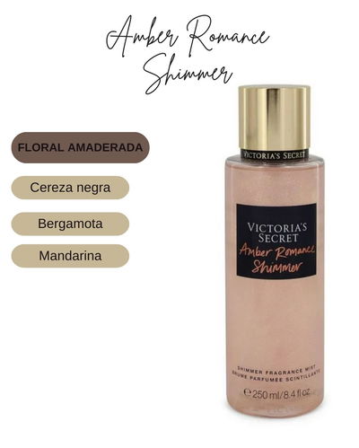  VICTORIA SECRET BODY SPLASH SHIMMER AMBER ROMANCE 250ML