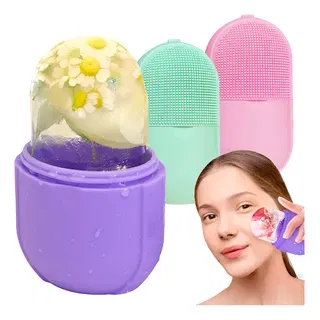 MASAJEADOR FACIAL SILICONA HIELO