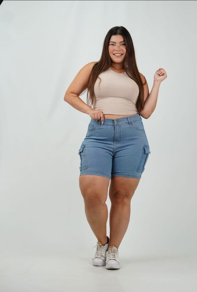 Short Cargo elastizado