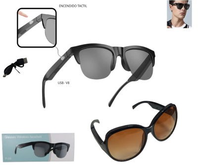 LENTES ANTEOJOS SMART AURICULAR BLUETOOTH XG88PRO