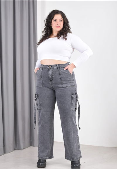 Wide Leg Cargo Cleo