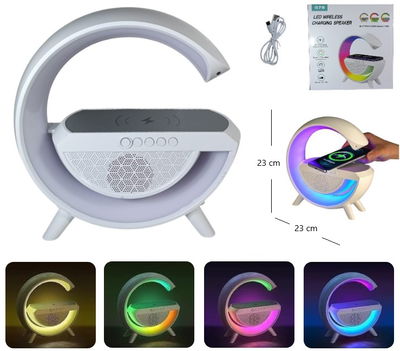 G78 PARLANTE CON CARGADOR INALAMBRICO BT/FM