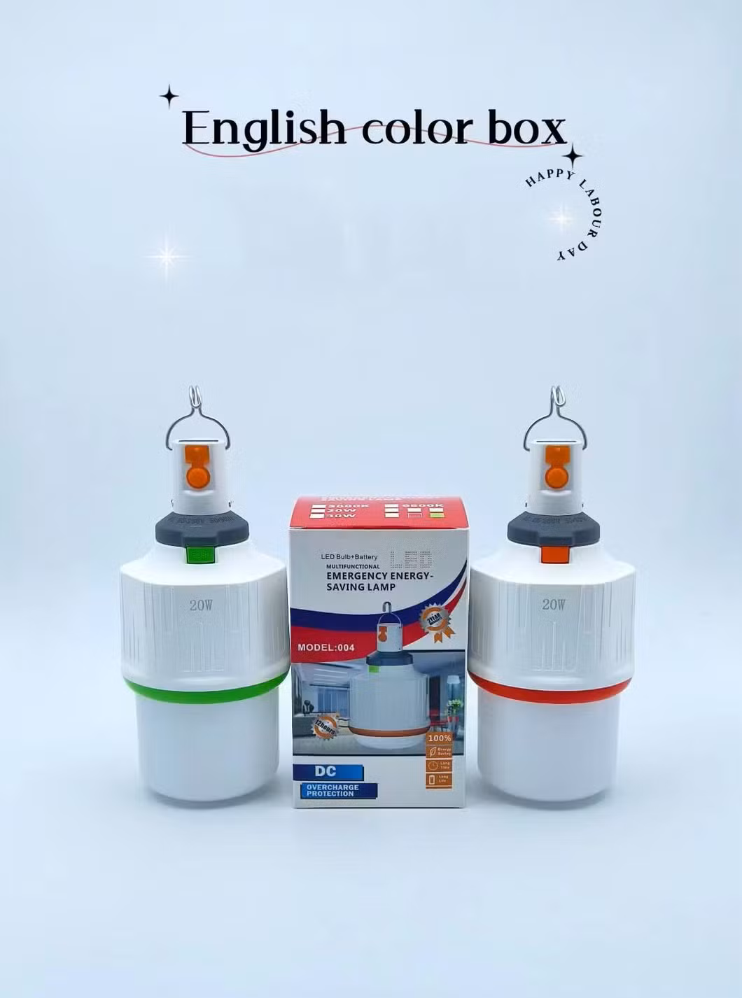 lampara de ahorro de energia de emergencia