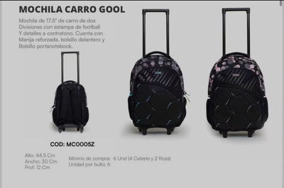Mochila carro Gol