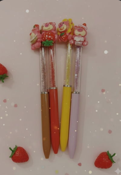 Lapicera Oso x 6 unidades surtidas