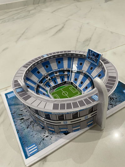 Maqueta estadios de futbol SIN LUZ LED 20 x 30 cm