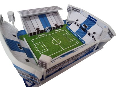 Maqueta  Estadio Centenario Ciudad de Quilmes 20 x 30cm