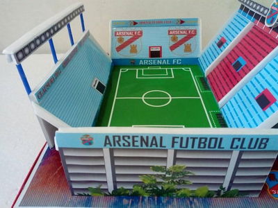 Maqueta Estadio Julio Humberto Grondona - Arsenal de Sarandí 20 x 30cm