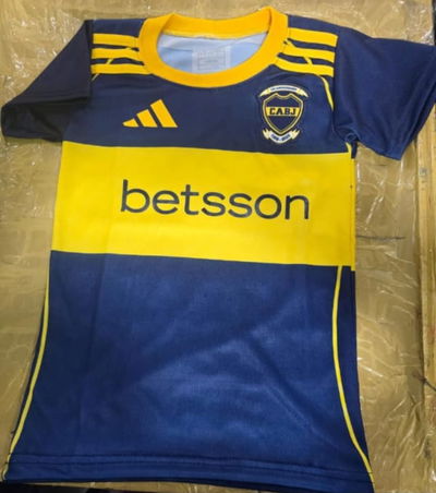 Camiseta boca titular niños