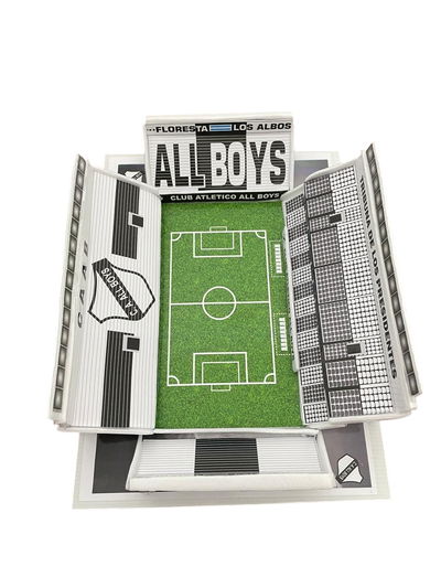 Maqueta Estadio Islas Malvinas - Club Atlético All Boys 20 x 30cm