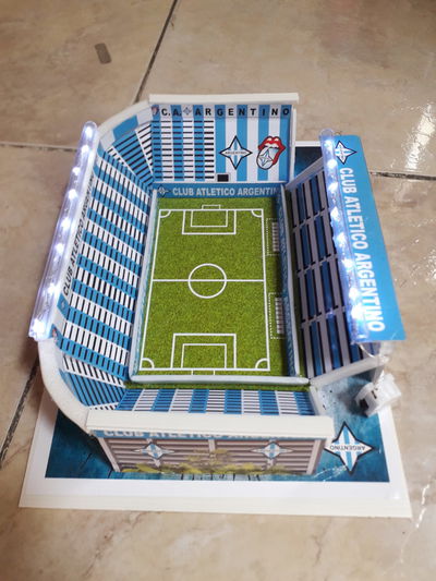 Maqueta Estadio Club atlético Argentino 20 x 30cm