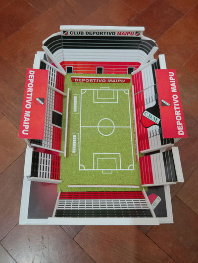 Maqueta Estadio Omar Higinio Sperdutti - Club Deportivo Maipú 20 x 30cm