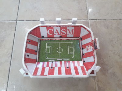 Maqueta Estadio La Ciudadela - San Martin de tucuman  20 x 30cm