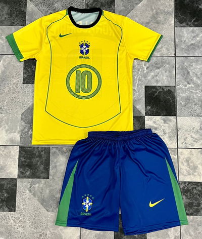Conjunto de futbol Sublimado adulto  Selección Brasil