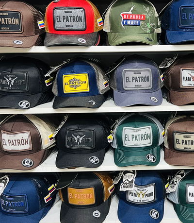 Gorra replica El Patrón visera curva