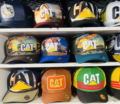 Gorra replica Cat / Jhon Deere visera curva