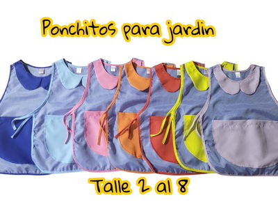 Ponchito/ Guardapolvo para Jardín de infantes