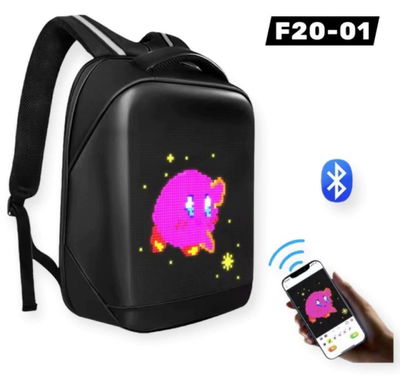 Mochila con pantalla LED IMPORTADO 