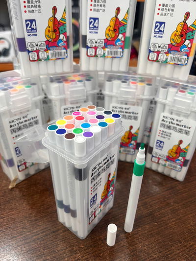 MARCADORES ACRILICO X 24