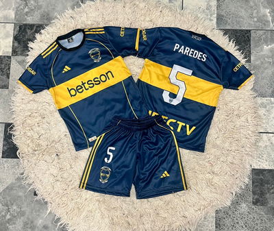 Conjunto de futbol Sublimado niño Boca