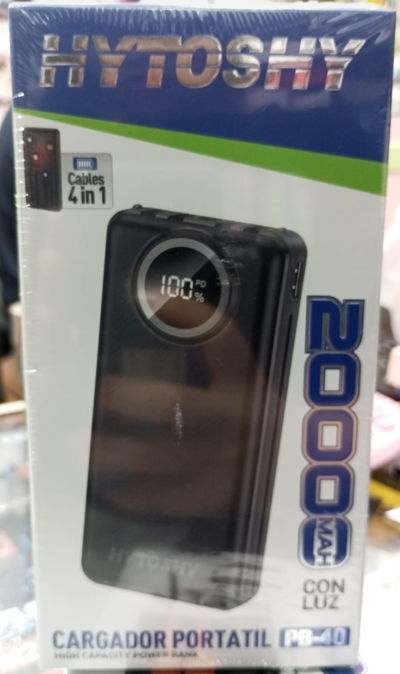 CARGADOR PORTÁTIL HYTOSHI