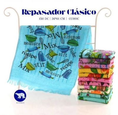 OFERTA REPASADOR CLASICO X DOCENA