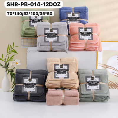 TOALLA X3 PIEZAS MICROFIBRA ULTRA ABSORBENTE