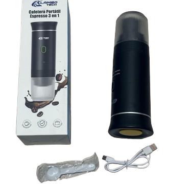 Cafetera Portatil Expresso 3 En 1 Recargable