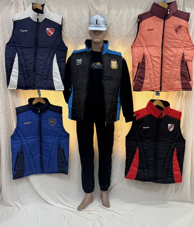 Chaleco premium impermeable con cierre en bolsillo