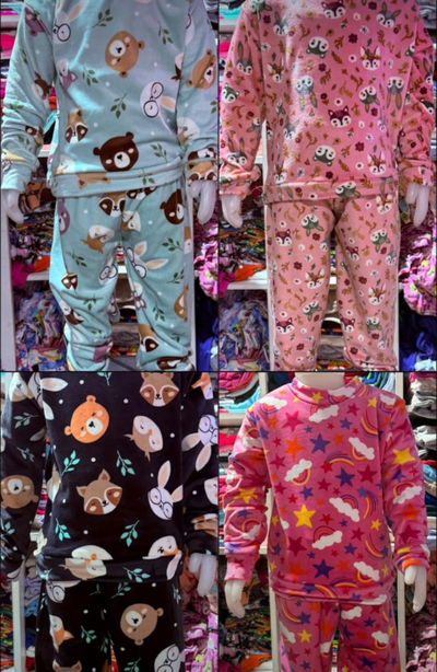 Pack x 7 - conjuntos de plush infantil