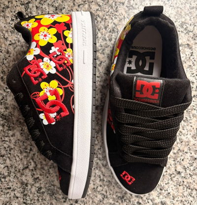 Zapatillas DC bordadas y estampadas