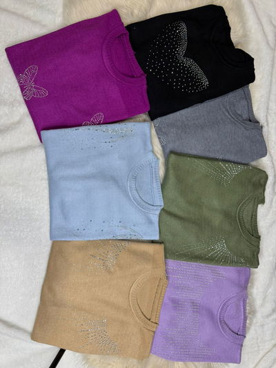 SWETTER CON BRILLO TALLE ESPECIAL ÚNICO