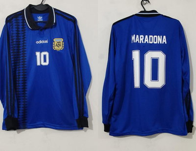 CURVA CAMISETA MANGA LARGA ARGENTINA 1994 RETRO (TALLE S AL XXL)
