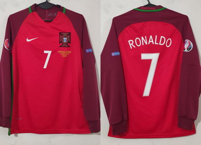 CURVA CAMISETA MANGA LARGA PORTUGAL RETRO (TALLE S AL XXL)