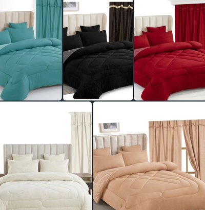 Cobertor 7 piezas con corderito 2 1/2