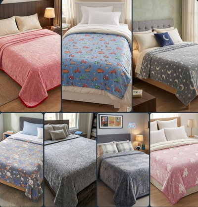 Manta con corderito luminosa 2 1/2